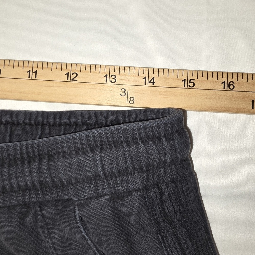ATHLETA Farallon Jogger Pants Drawstring Waist Atheisure Cotton Black Sz 6 - Picture 8 of 11